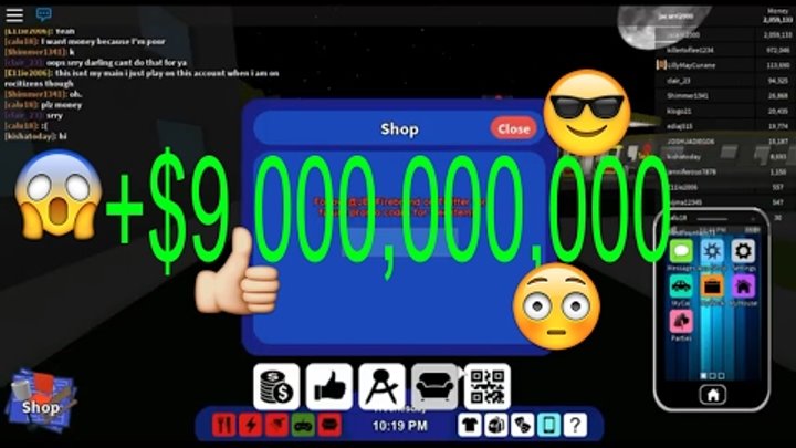 Roblox Rocitizens Money Cheats