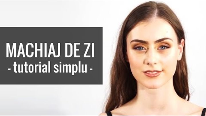 Machiaj De Zi Simplu Si Natural Tutorial Pentru Ochi Caprui Verzi