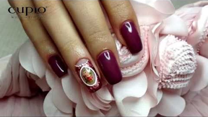 Tutorial Manichiura Cu Gel Baroque Design Cu Metallic Effect