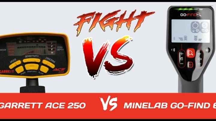 Garrett ACE 250 VS Minelab GO-FIND 60 / Битва металлодетекторов