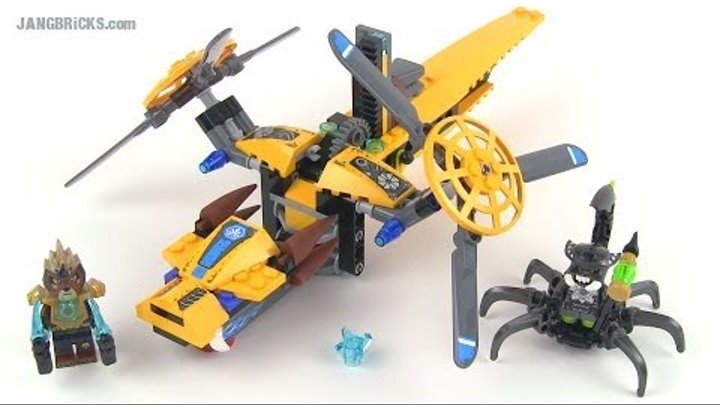 LEGO Chima Lavertus' Twin Blade 70129 set review!