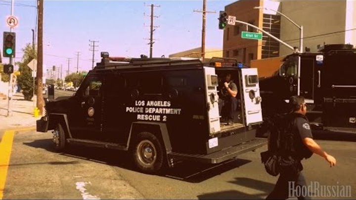 Задержание членов мексиканкой банды | 3/4 | Лос-Анджелес