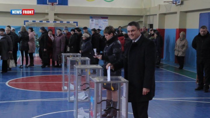 Выборы в ЛНР: Пасечник проголосовал на выборах главы и депутатов Народного Совета ЛНР