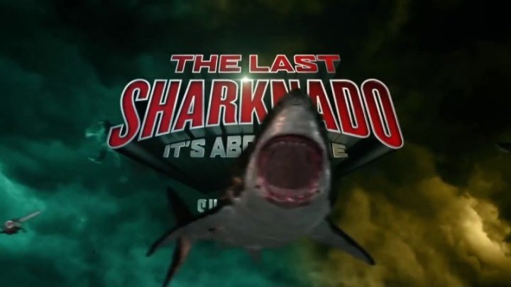 The.Last.Sharknado.Its.About.Time.2018.HDRip. Жанр: ужасы, фэнтези, приключения, комедия, фантастика, боевик