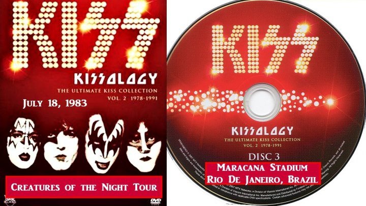 Kiss - Creatures of the Night Tour - 18.06.1983 - Концерт в Рио де Жанейро - Full HD 1080p - группа Рок Тусовка HD / Rock Party HD