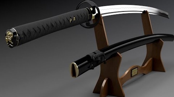 как сделать катану самурайский меч