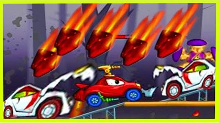 Мультик ИГРА для детей про МАШИНКИ МАШИНА ест МАШИНУ 2(3) Cartoon game for kids about cars