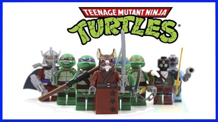 Минифигурки Черепашки Ниндзя LEGO Minifigures Teenage Mutant Ninja Turtles TMNT
