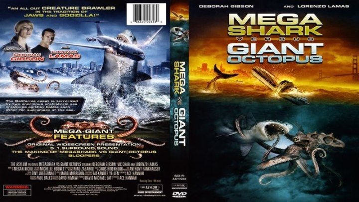 Мега-Акула против гигантского осьминога (Джек Перез) [2009, США, Ужасы]