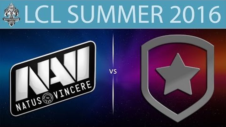 [LoL VODs] NaVi vs GMB | LCL Summer 2016 (04.06.2016) - Natus Vincere.CIS vs Gambit.CIS