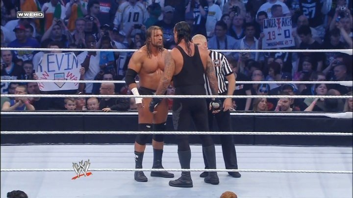WWE - Triple H vs Undertaker Highlights - Wrestlemania 27 - [HD]
