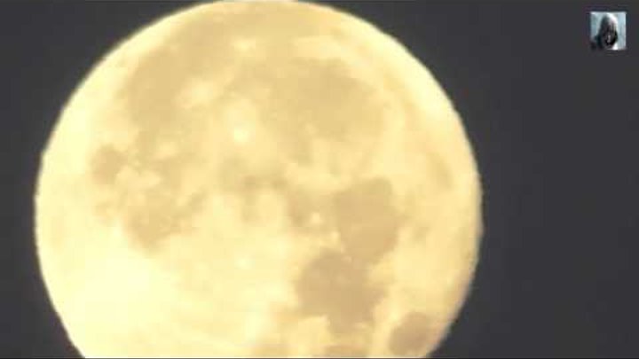 Луна - Что это за пятна на Луне. Сентябрь 2015г