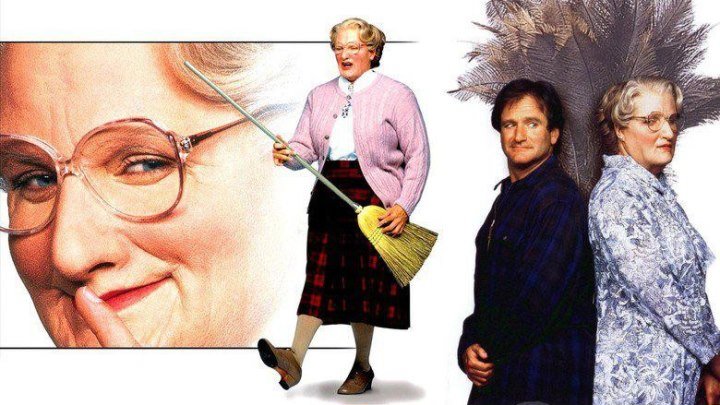 Миссис Даутфайр (семейная комедия Криса Коламбуса с Робином Уильямсом) | США, 1993