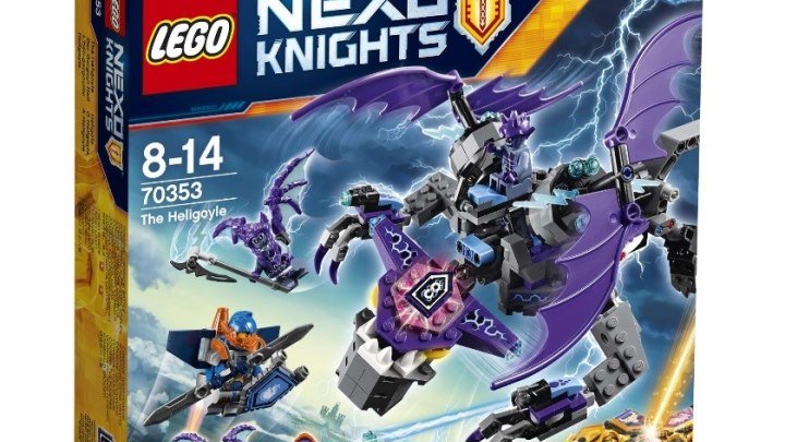 Лего Нексо Найтс 70353 Летающая Горгулья и Замок Найтон Обзор LEGO 2017 Nexo Knights 4 сезон