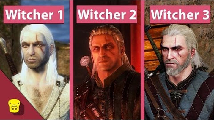 Эволюция Cерии Ведьмак / The Witcher Evolution