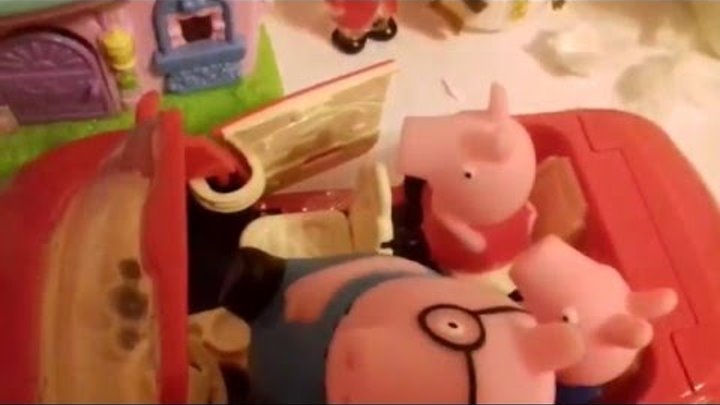 Свинка Пеппа (Peppa Pig) мультик игрушками новая серия. Семья пеппы.
