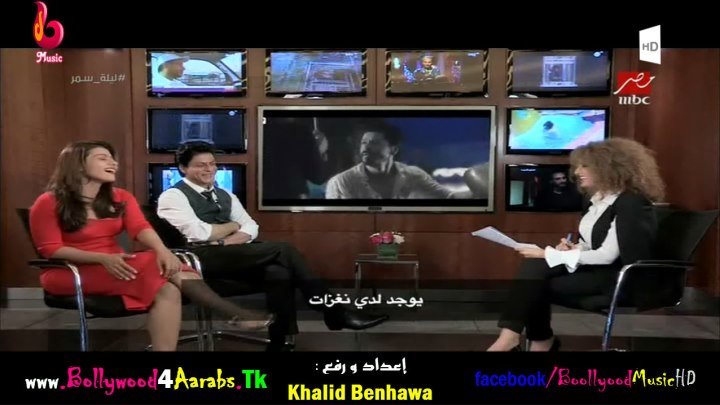 Shah Rukh Khan and Kajol interview in Mbc Masr