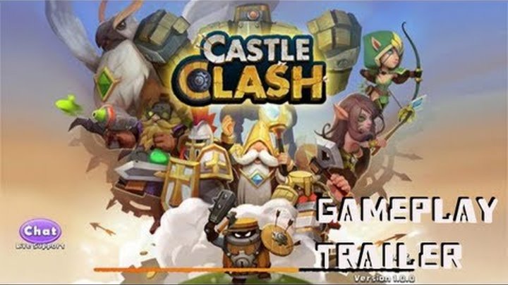 Castle Clash Gameplay Trailer Android Free-to-Play 720p