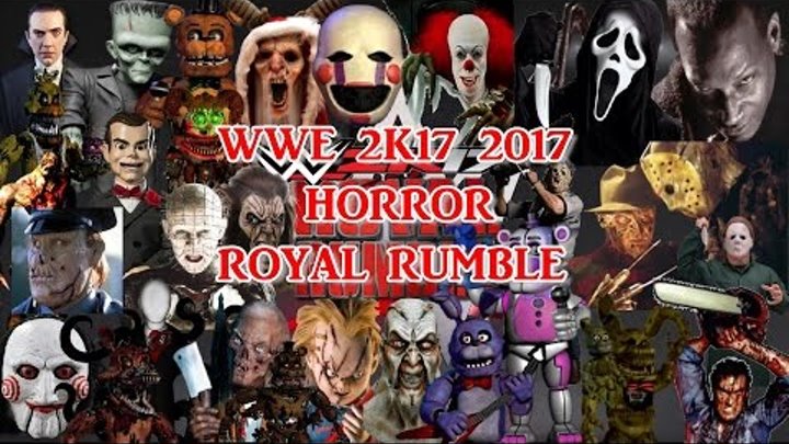 WWE 2K17 Epic Horror Royal Rumble 2017 Match