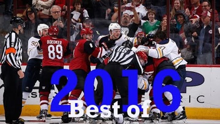 Top Ten NHL Hockey Fights of 2016