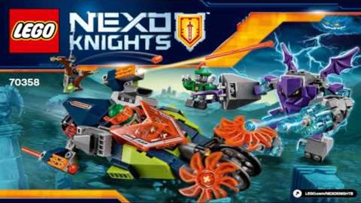 LEGO Nexo Knights 2017 AARON'S STONE DESTROYER 70358 Лего Рыцари Нексо СЛАЙСЕР ААРОНА