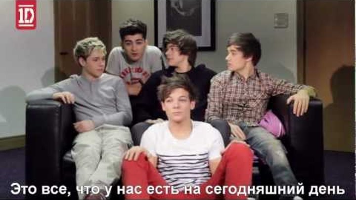 One Direction - Tour Video Diary 3 [Rus Sub]