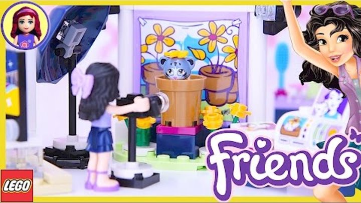 LEGO Friends Emma's Photo Studio Build Review Silly Play - Kids Toys
