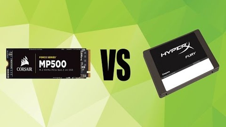 MP500 M.2 SSD 120GB VS HyperX Fury SATA3 SSD 120GB