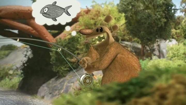 Наживка / Elk Hair Caddis (Дания 2010 HD) Мультфильм про рыбалку