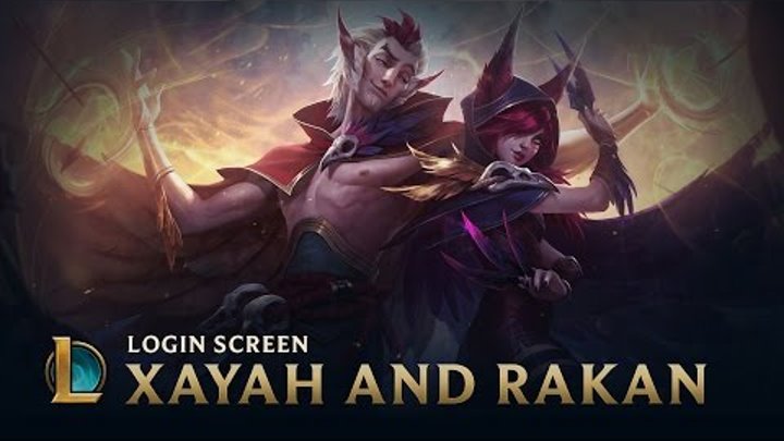 Xayah and Rakan | Login Screen - League of Legends