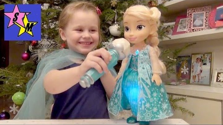 Кукла Эльза с микрофоном Холодное сердце Disney Frozen Sing-A-Long Elsa Doll