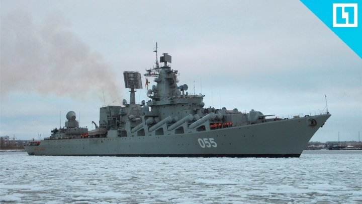 Ракетный крейсер «Маршал Устинов» провёл тренировочные стрельбы