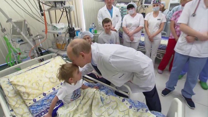 Посещение Морозовской детской больницы