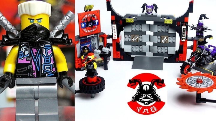 LEGO Ninjago 70640 Штаб-квартира Сынов Гармадона Обзор набора