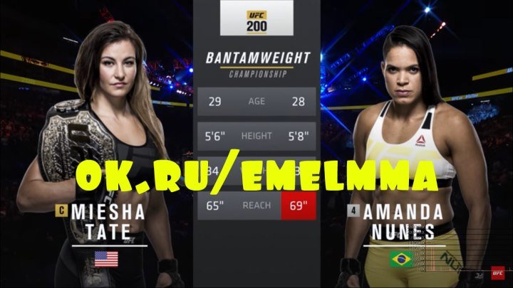 ★ UFC 207 Free Fight׃ Amanda Nunes vs Miesha Tate ★