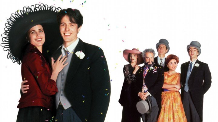 Четыре свадьбы и одни похороны (Four Weddings and a Funeral). 1994. Драма, мелодрама, комедия