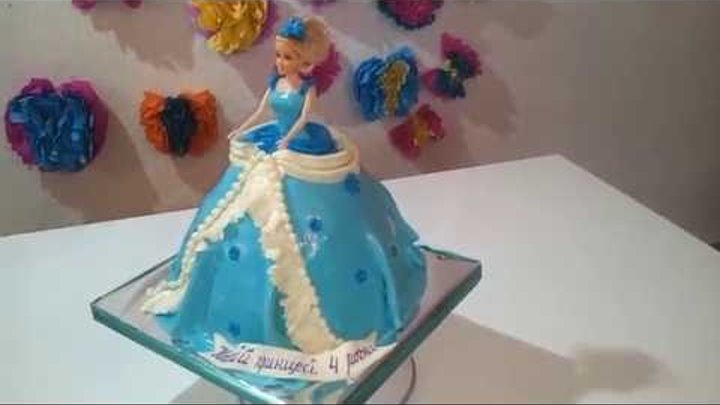 Торт кукла БАРБИ Торты для девочек Cake doll of BARBIE Cakes for girls