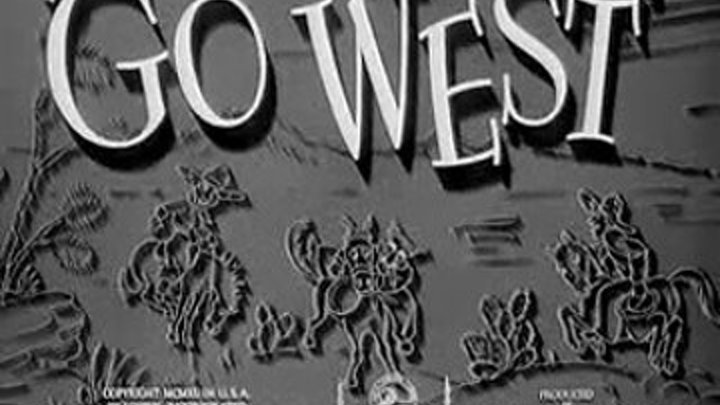 " На Запад " ( вестерн - комедия ) 1940 г .