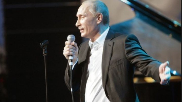 Путин поет на шоу Голос - Vladimir Putin at talanted show