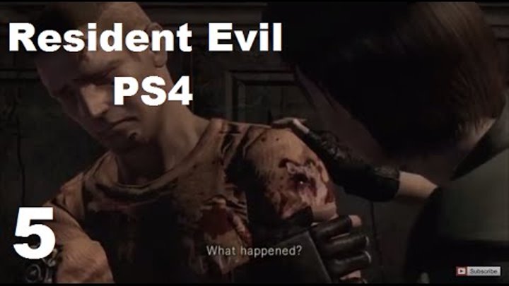 Resident Evil 1 Remake Gameplay PS4 Jill Valentine MUSICAL NOTE Part 5