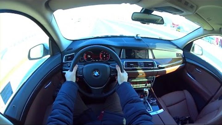 2015 BMW 5 series GT POV Test Drive