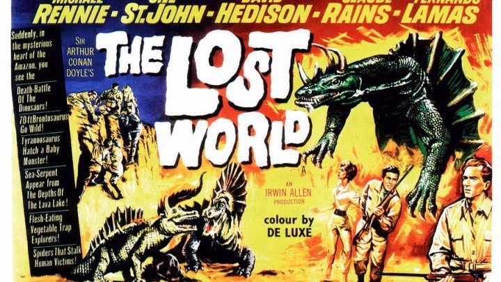 Затерянный мир / The Lost World / 1960 / BDRemux (1080p)