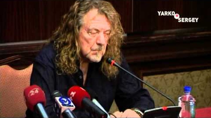 Robert Plant Kiev (Full PressConference pt.1) 30.07.2011