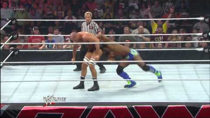Kofi Kingston captures the U.S. Title from Antonio Cesaro - United States Championship Match: Raw, A