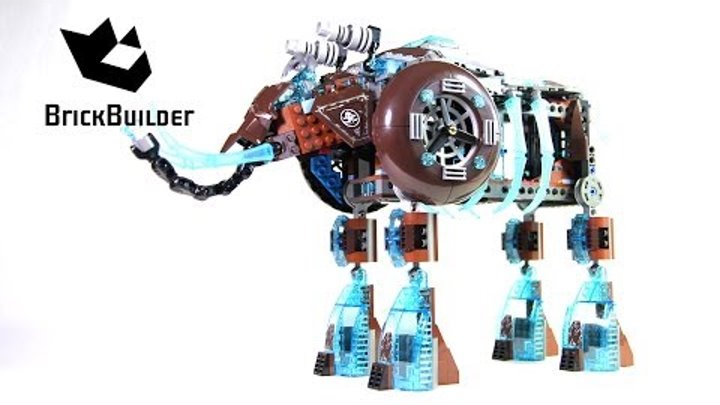 Lego Chima 70145 Maula's Ice Mammoth Stomper - Lego Speed build