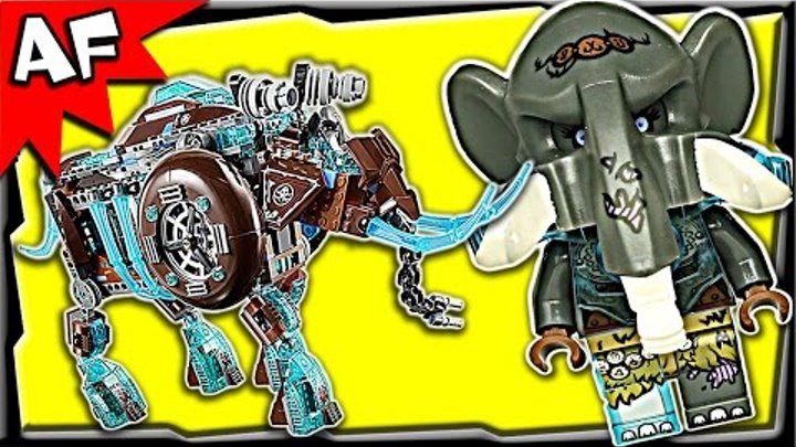 Lego Chima Maula's MAMMOTH STOMPER 70145 Stop Motion Build Review