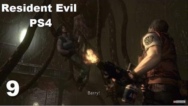 Resident Evil 1 Gameplay PS4 Jill Valentine V JOLT & PLANT 42 Part 9