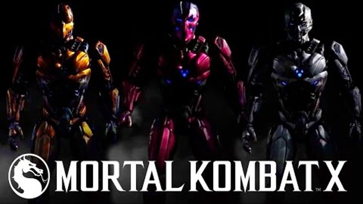 Mortal Kombat X; Триборг (Triborg) - X-ray, Фаталити, Бруталити.