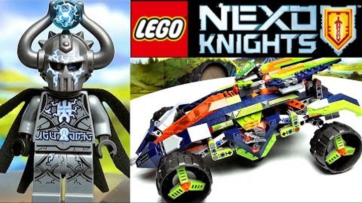 Лего Нексо Найтс Скалолаз Аарона 70355 Обзор LEGO Nexo Knights 2017 Aaron's Rock Climber