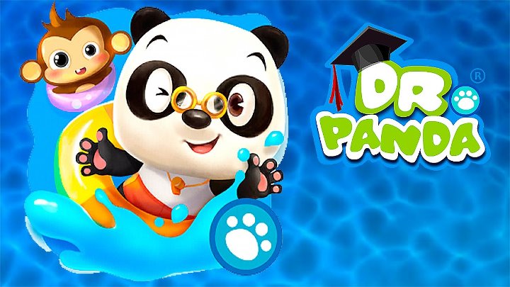 Носики Курносики • Бассейн Доктора Панды - Мультик игра для детей. Dr Panda’s Swimming Pool